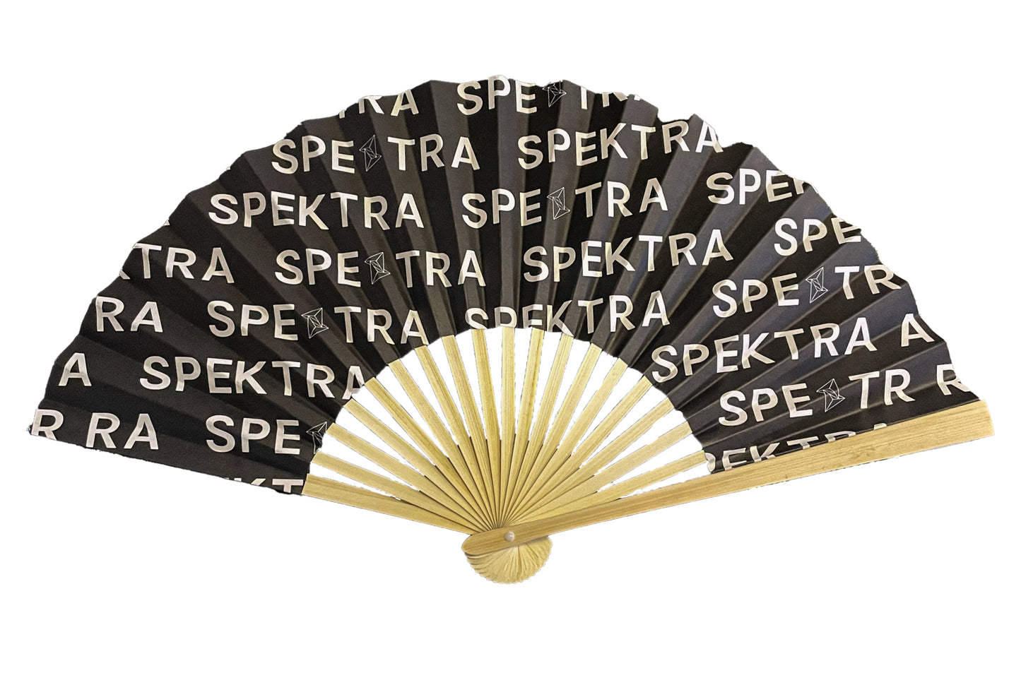 Spektra Bamboo Hand Fan